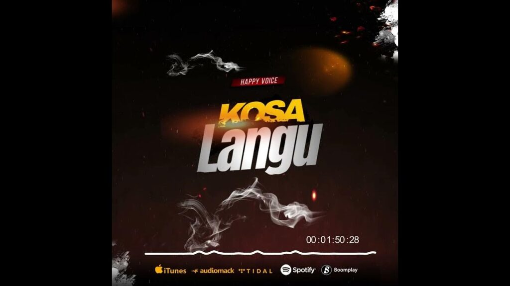 AUDIO | Happy voice – Kosa langu ( Acoustical ) | Download