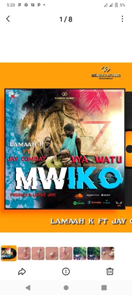 Audio | Lamaah-K-ft-Jay-Combat – Vya Watu Mwiko | Download